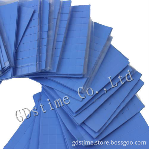 Pink Blue 1mm 1.5mm 3mm Top Quality Heat Silicon Rubber Thermal Pads
